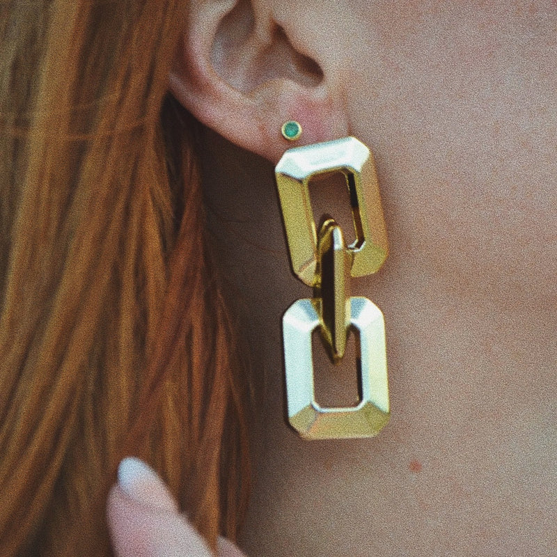 The Cara Chain Link Earring