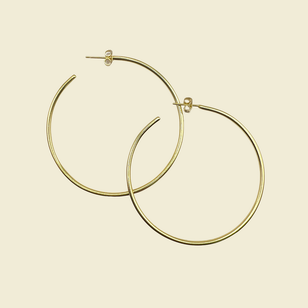 Harley Hoops 18K Gold Plated