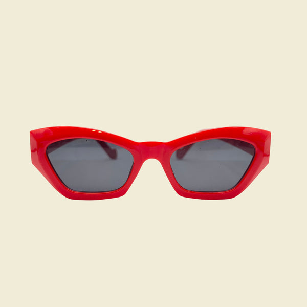 Reagan Sunglasses in Red