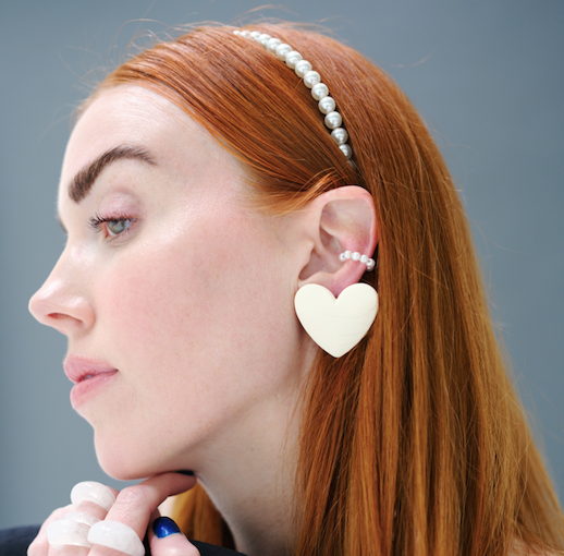 Helen Heart Earrings