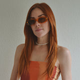 Sydney Sunglasses in Bright Orange